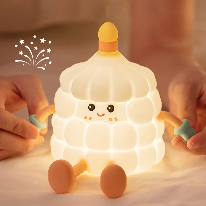 BowLift | FluffLite Night Light – Soft Cloud Light made of BPA-free Silicone