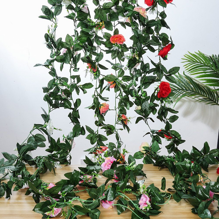 BowLift | Artificial Rose Hanging Wall Decoration