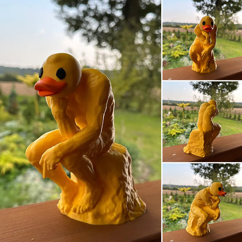 BowLift | New funny thinker middle-finger duck
