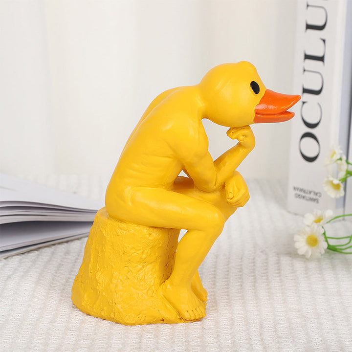 BowLift | New funny thinker middle-finger duck