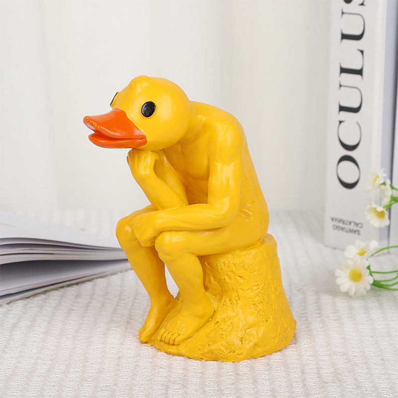 BowLift | New funny thinker middle-finger duck