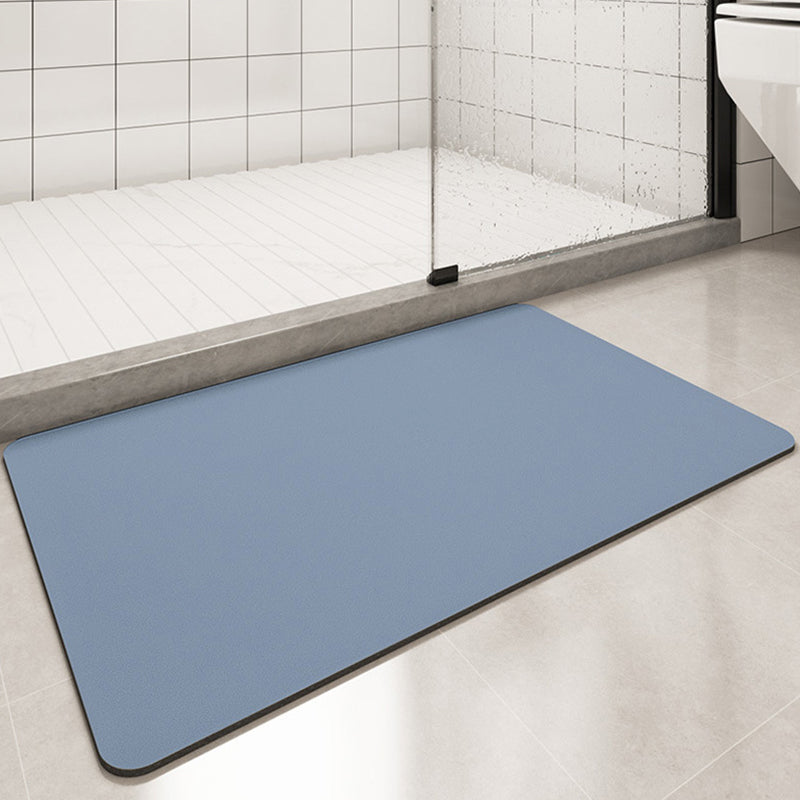 Solid Color Anti-Slip Bath Mat Soft Quick-Dry Washable Shower Mat | Bowlift