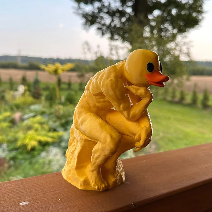 BowLift | New funny thinker middle-finger duck