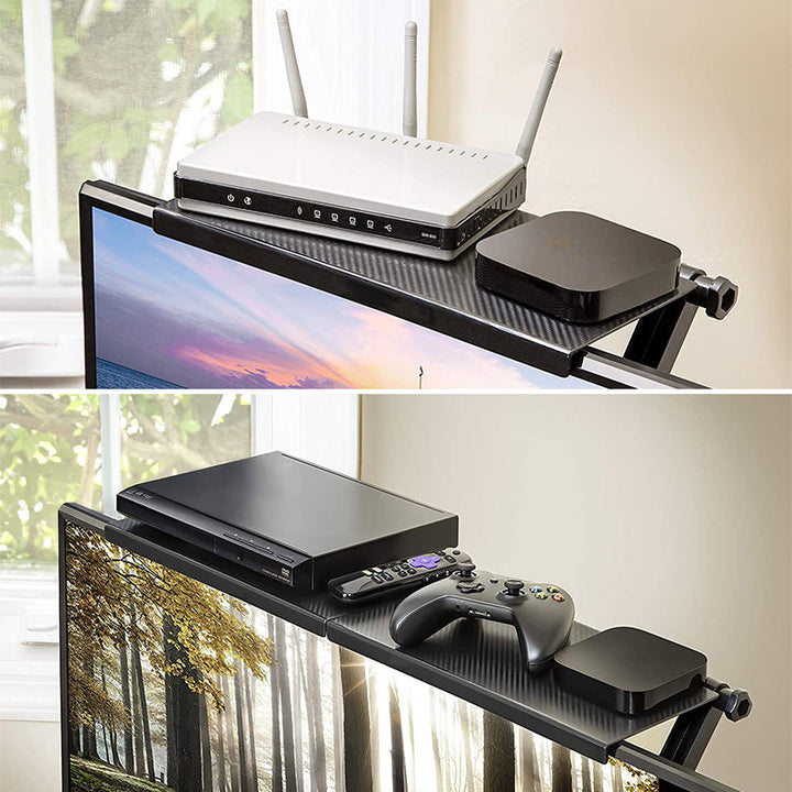 BowLift | Adjustable TV Computer Top Storage Shelf