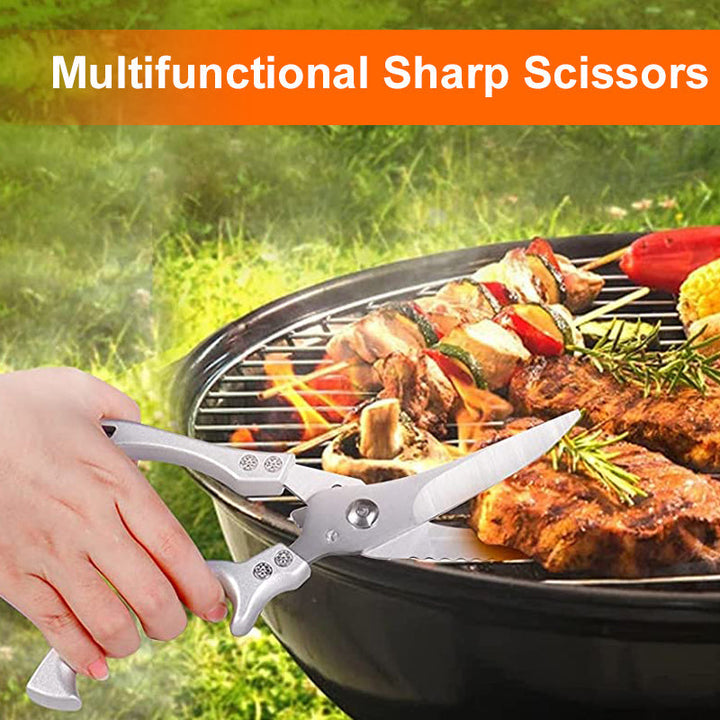 BowLift | Stainless Steel Bone-Cut Kitchen Scissors