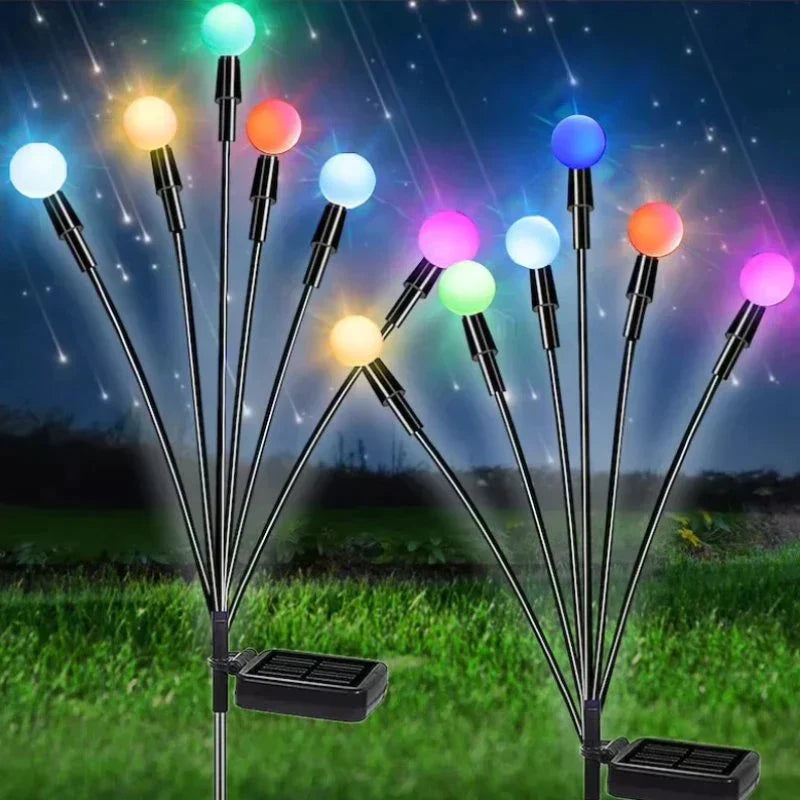Solar-powered firefly garden light | Bowlift