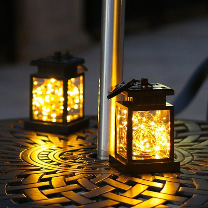 BowLift | Solar Outdoor LED Decorative Lights, with Clip, Auto ON/OFF & No Wire Required, for Backyard, Balcony, Driveway & More (4-Pack)