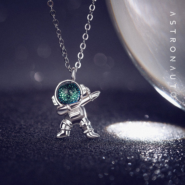 BowLift | Silver Astronaut Necklace, Jewelry Gifts for Women