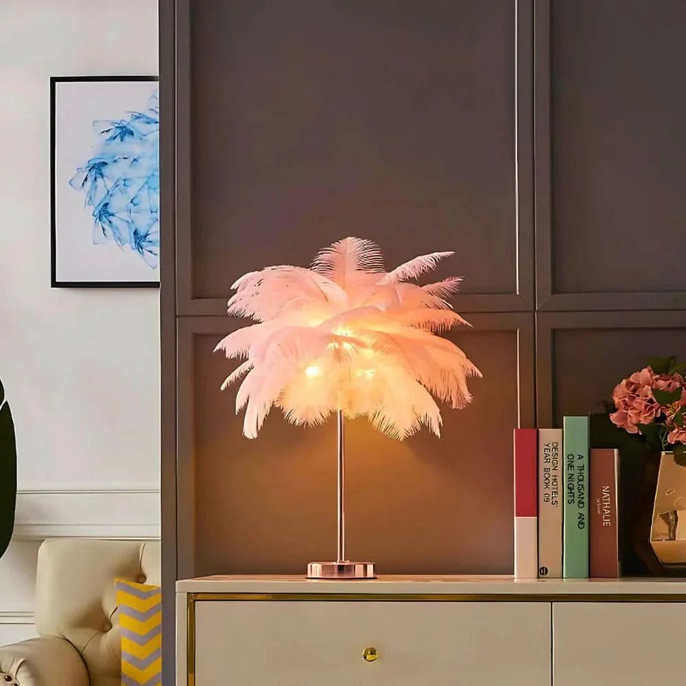 BowLift | LumaPalm Feather Palm Tree Lamp