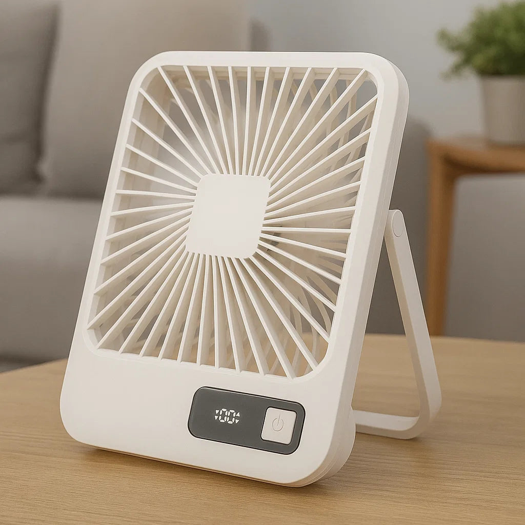 Portable USB Rechargeable Table Cooling Fan | Bowlift