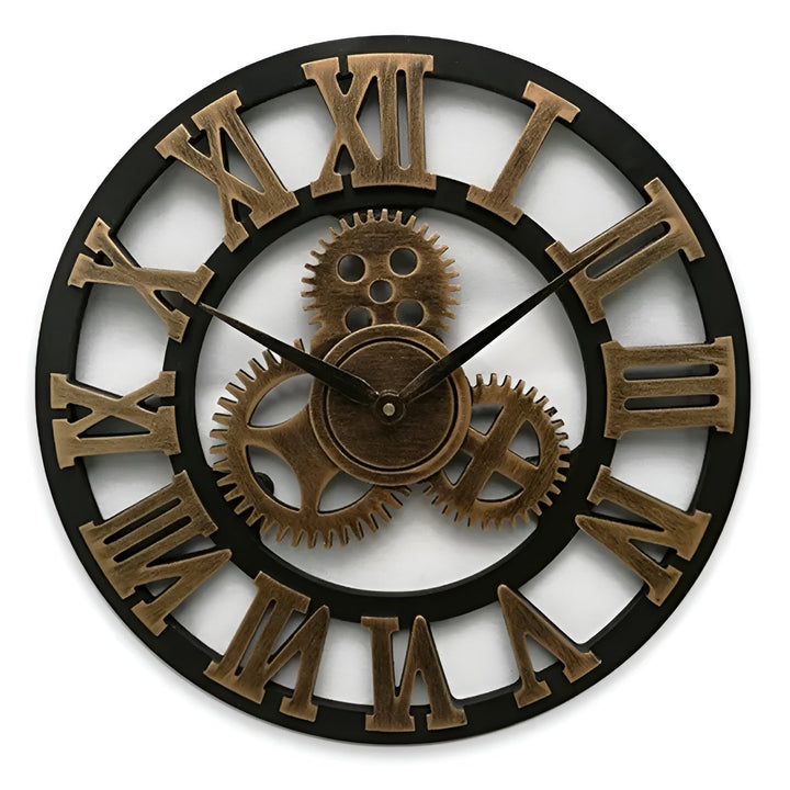 BowLift | GearSphere Wall Clock in Gear Design