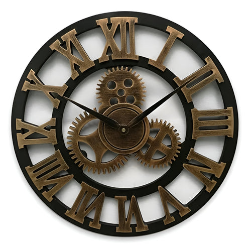 BowLift | GearSphere Wall Clock in Gear Design