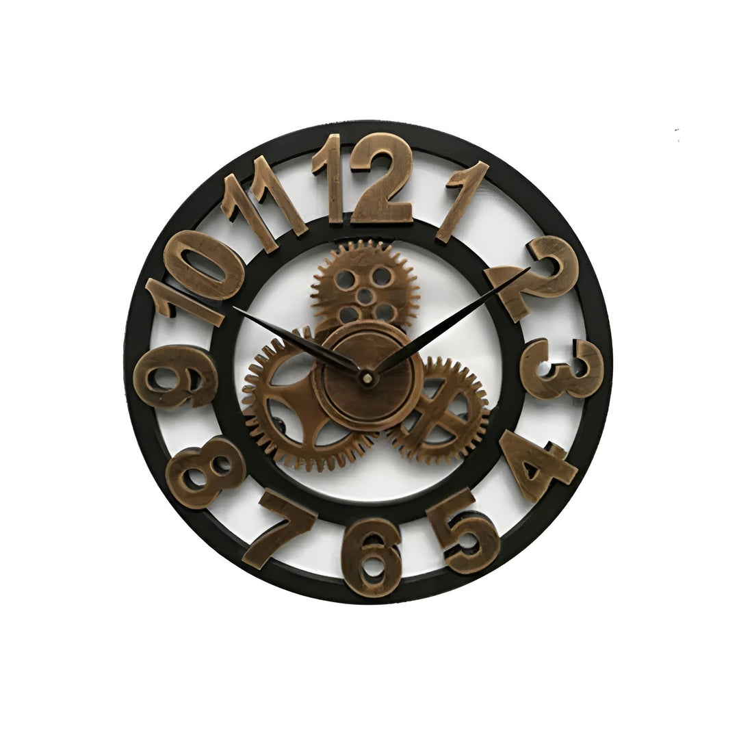 BowLift | GearSphere Wall Clock in Gear Design