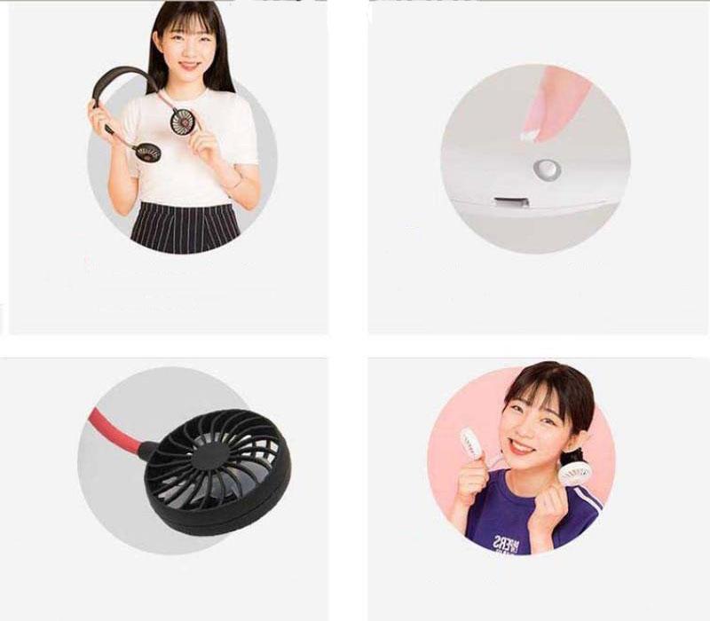 MyFan - Wearable Hand Free Personal Fan | Bowlift