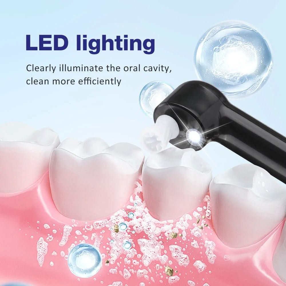 BowLift | 5-in-1 wireless tooth polisher for gleaming white teeth