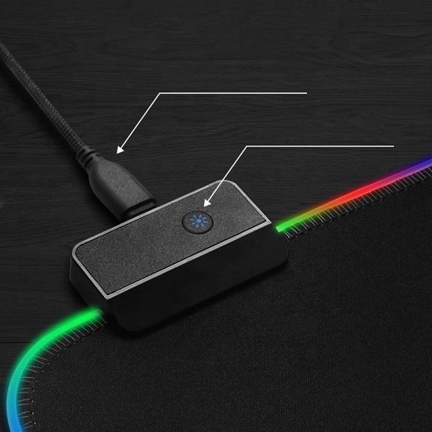 Gaming LED mouse pad GMS-WT-5 | Bowlift