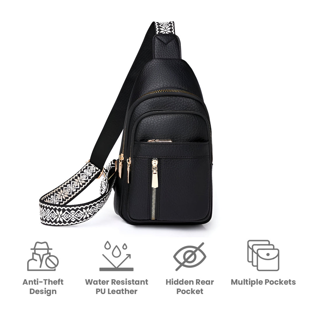 BowLift | LuxuraGuard Chic Shoulder Bag | Stylish design against theft for safe everyday use