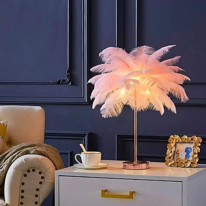 BowLift | LumaPalm Feather Palm Tree Lamp