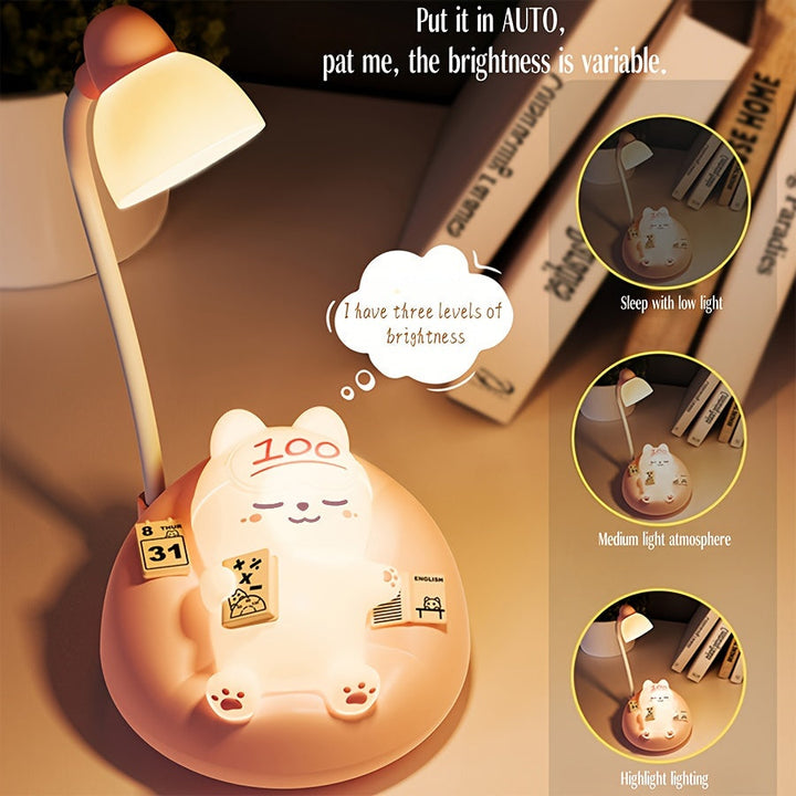 LumiKat Lamp - Cute LED Cat Night Light Bowlift