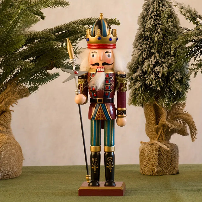 BowLift | NutcrackerJoy - Wooden Nutcracker Soldier Figure for Timeless Christmas Charm