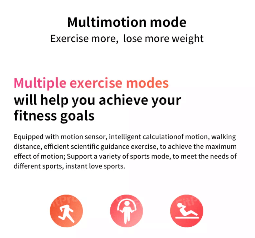 Smartwatch - with pulse and blood pressure monitor | Bowlift