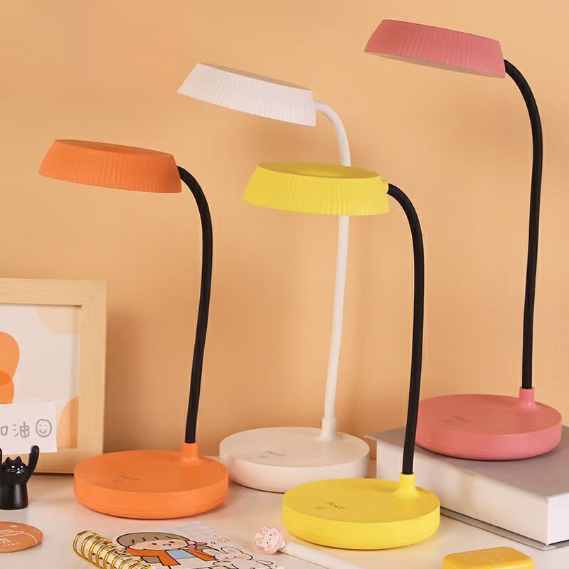 BowLift | LumaPlate Minimalist LED Table Lamp | USB Charging | Eye Protection | Touch Control | Modern Design