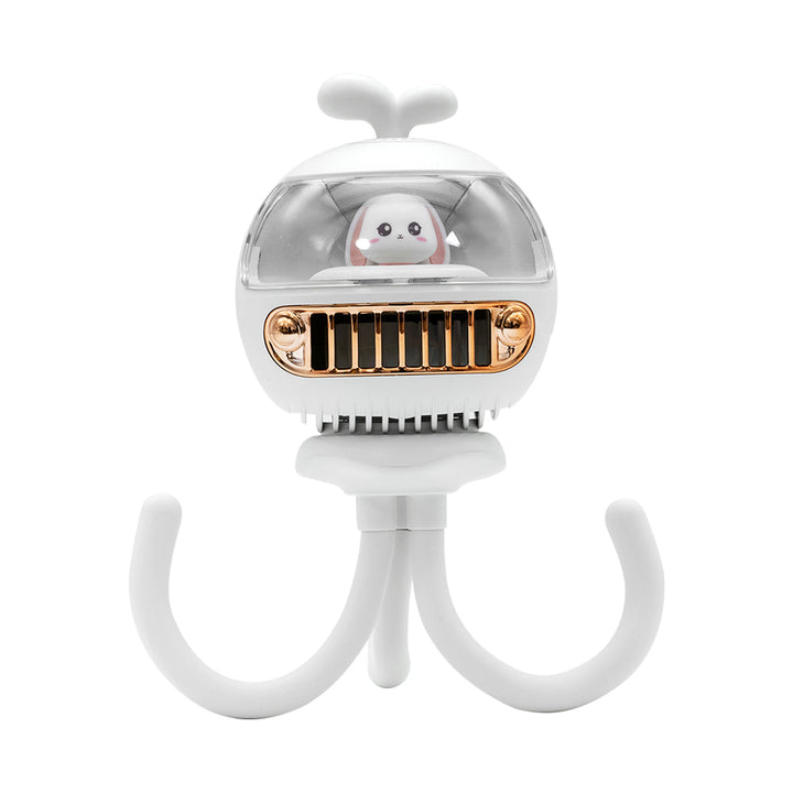 Cartoon Safety Bladeless Stroller Fan | Bowlift