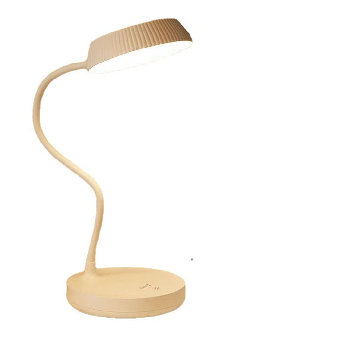 BowLift | LumaPlate Minimalist LED Table Lamp | USB Charging | Eye Protection | Touch Control | Modern Design