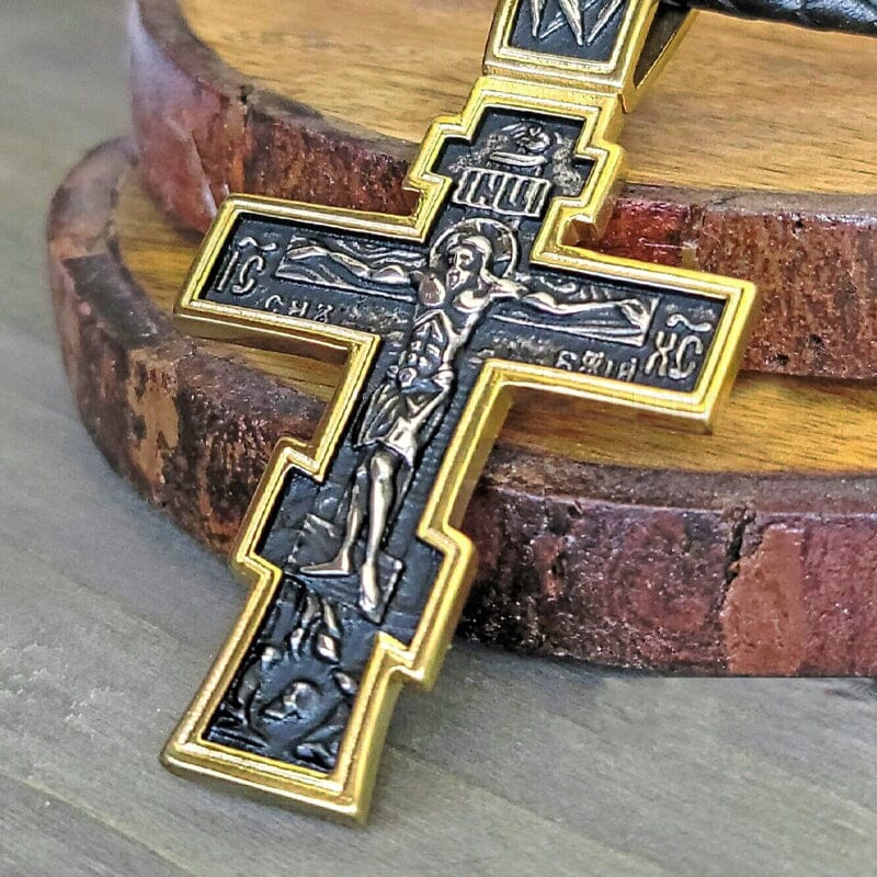Vintage Cross Necklace Bowlift