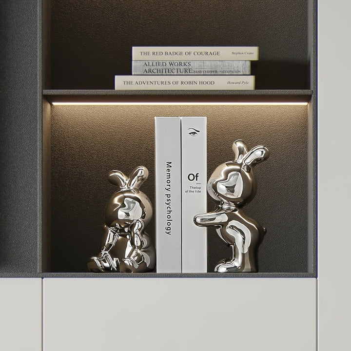 BunnyAnime - Cute Bookends for Anime Lovers Bowlift