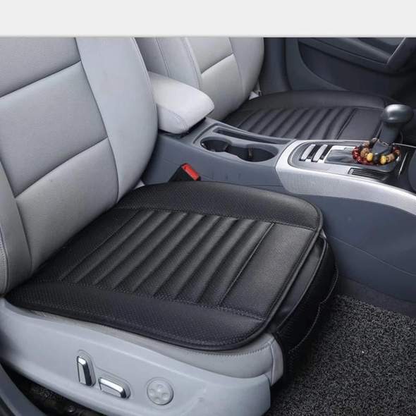 BowLift | Leather Bamboo Charcoal Car Seat Cushion-Absorbing odor(Four Seasons Universal)