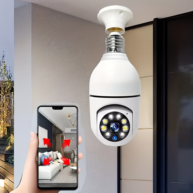 BowLift | Smart Lamp Camera with HD Quality, Night Vision and Two-Way Audio for Enhanced Home Security