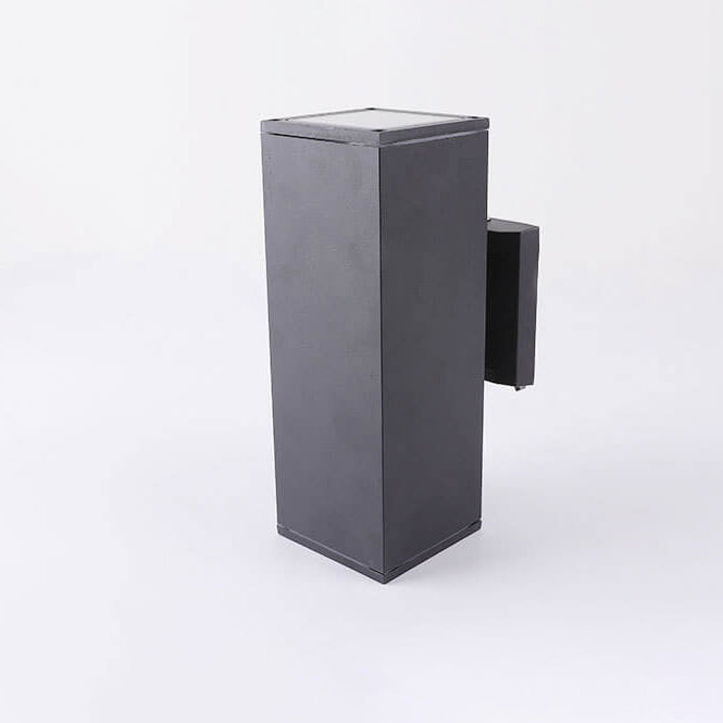 Modern Minimalist Square Column LED Luminous Outdoor Waterproof Wall Sconce Lamp | Bowlift