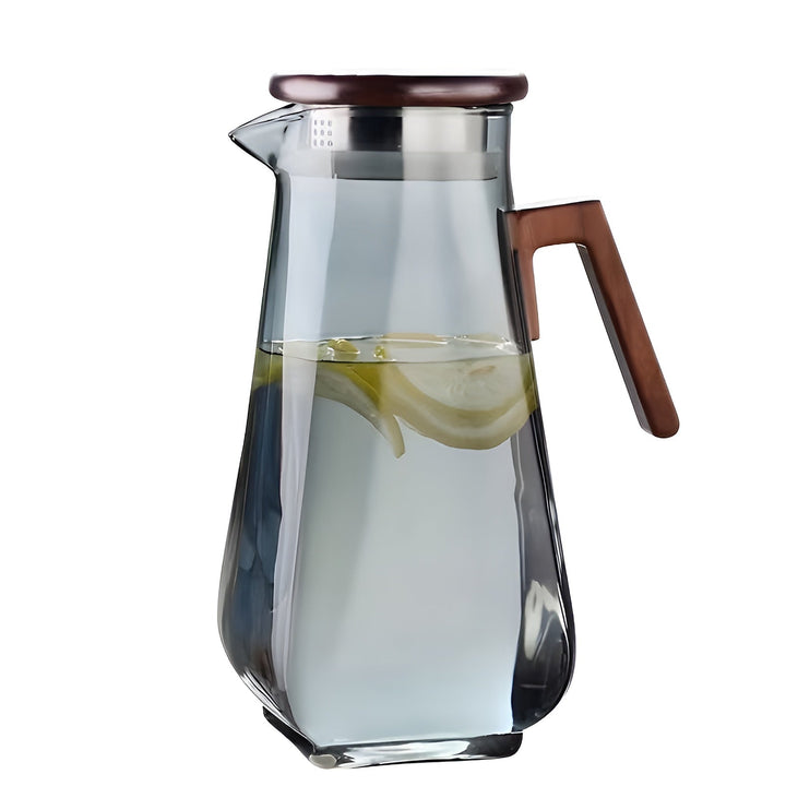Glass Jug with Large Capacity – Heat Resistant and DuraBowlifte | Perfect for Water and Juice | Bowlift