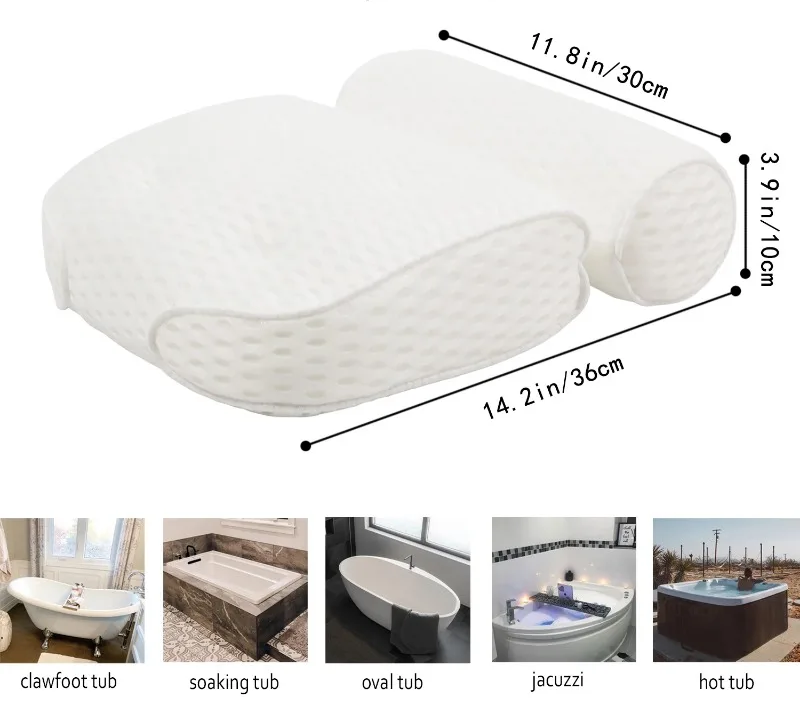 HydroComfort Luxury Bath Cushion Bowlift