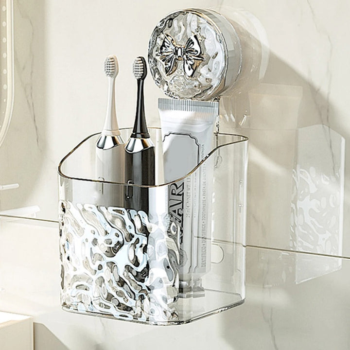 Practical wall shelf | Drill-free storage in the bathroom | Bowlift