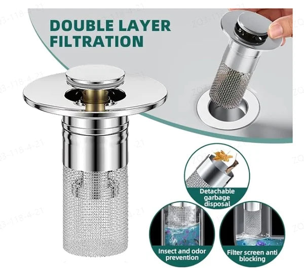 BowLift | Stainless Steel Floor Drain Filter
