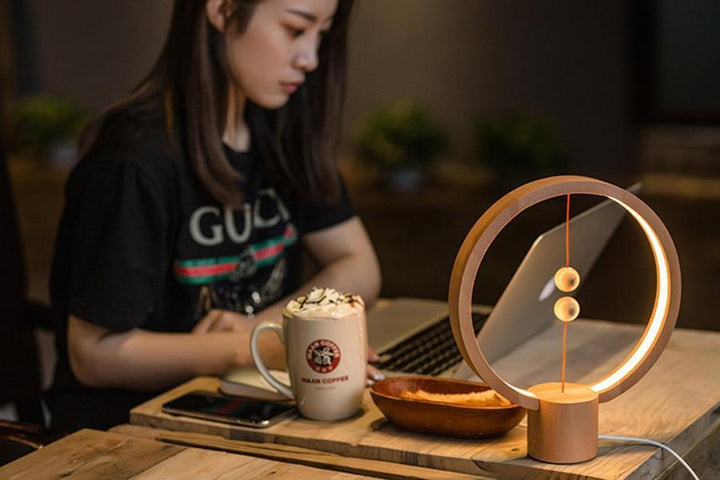 Tao - Modern Nordic Magnetic Balance LED Lamp | Bowlift