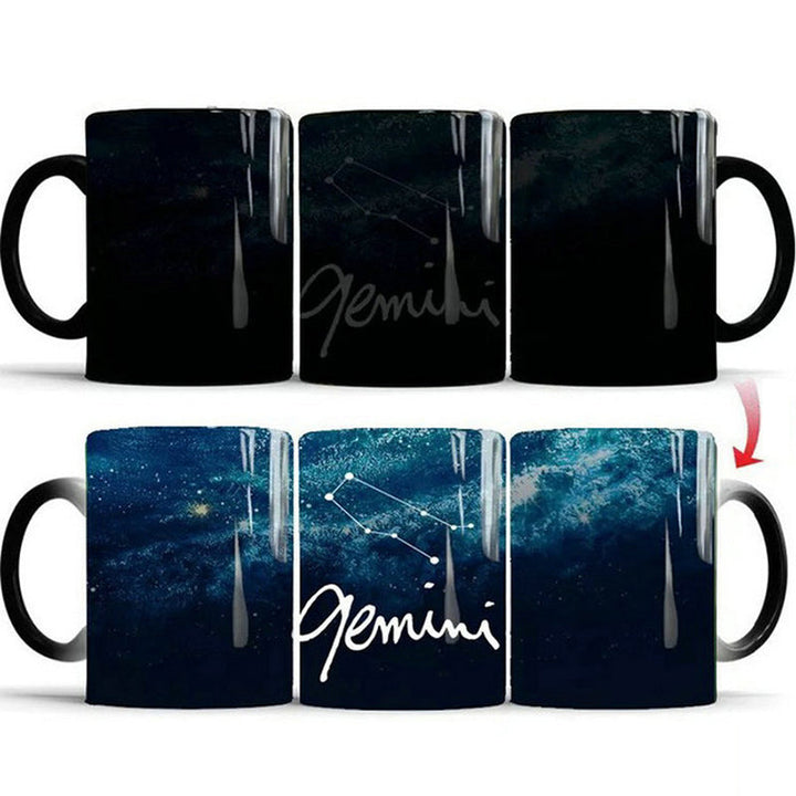 Zodiac Color Changing Magic Mugs, Heat Sensitive Ceramics Cups | Bowlift