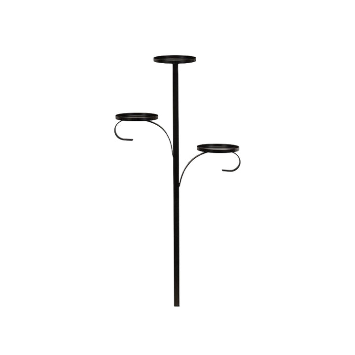 BowLift | Christmas Tree Topper Shelf | Triple-Layer Ornament & Candle Display Stand | 36-Inch Iron