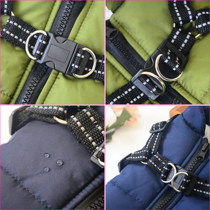 BowLift | PupGuard - Winter-Dog Coat with Harness