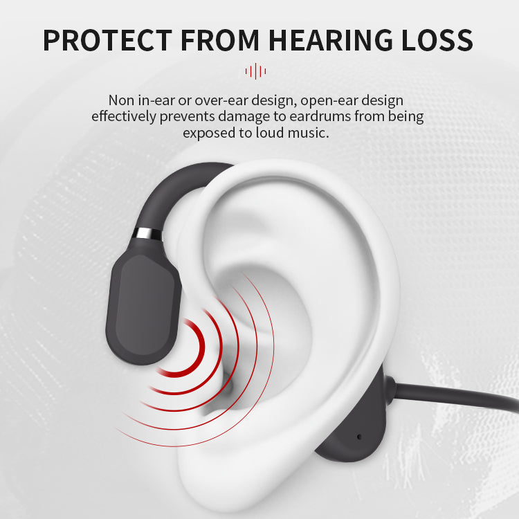 New waterproof bone conduction headphones stereo Bluetooth wireless Bowlift