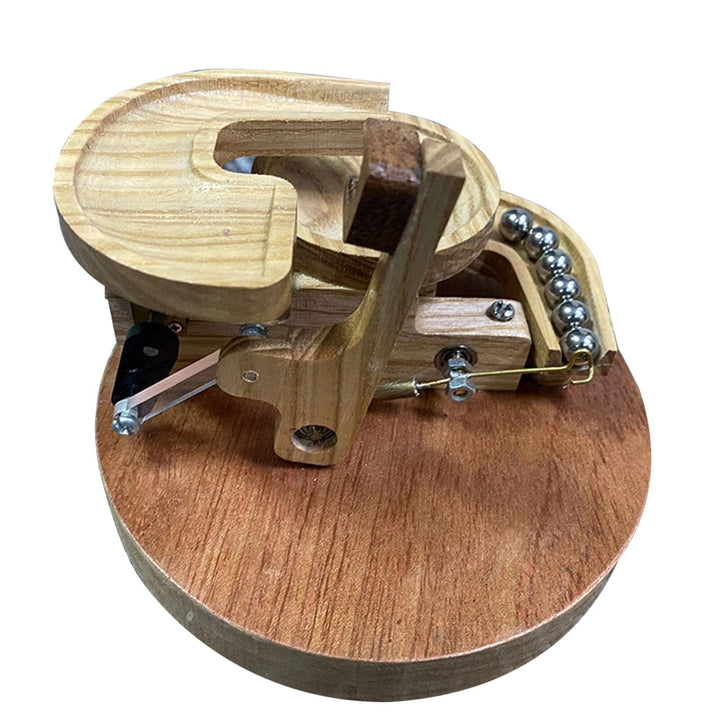 BowLift | Eternal Motion Wooden Marble Machine
