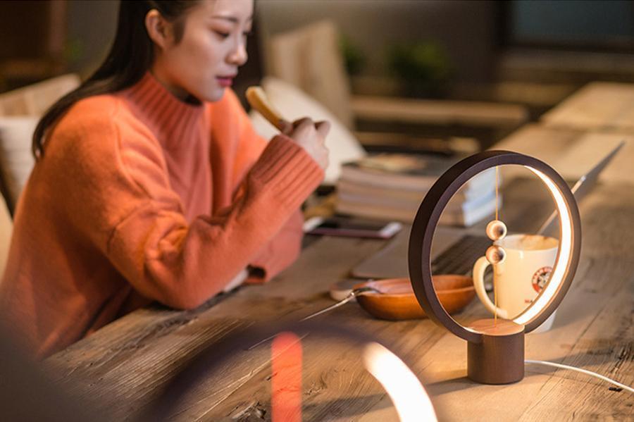 Tao - Modern Nordic Magnetic Balance LED Lamp | Bowlift