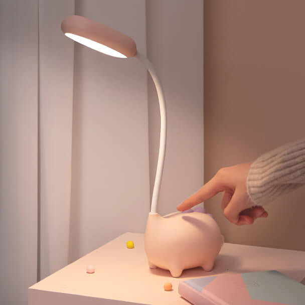 BowLift | DinoGlow Children's LED Desk Lamp | Eye-Friendly | Rechargeable | Perfect for Children's Room