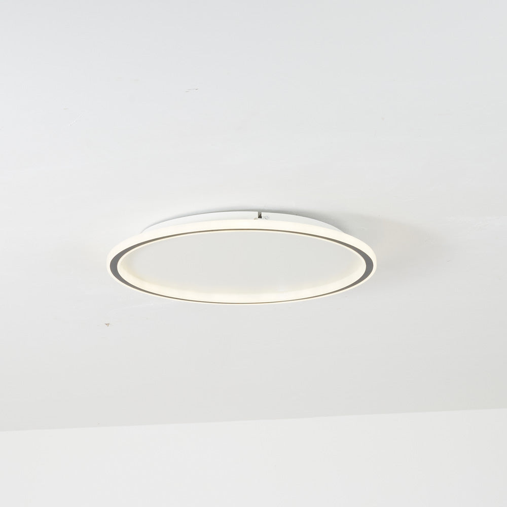 LunaNova - Modern LED Ceiling Light Metal/Acrylic for Living and Bedroom, Bowliftack/White Design | Bowlift