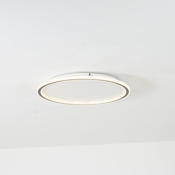 LunaNova - Modern LED Ceiling Light Metal/Acrylic for Living and Bedroom, Bowliftack/White Design | Bowlift