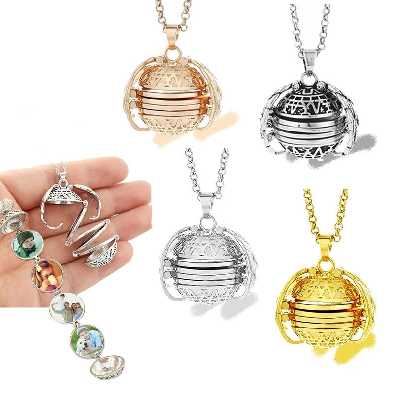 Evelyn - Expandable Photo Locket Necklace | Bowlift