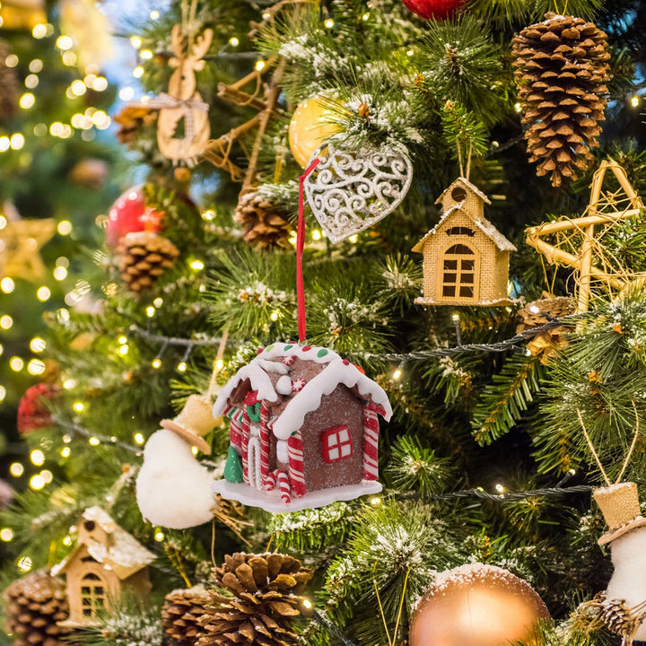 BowLift | Mini Christmas Gingerbread House Decorations