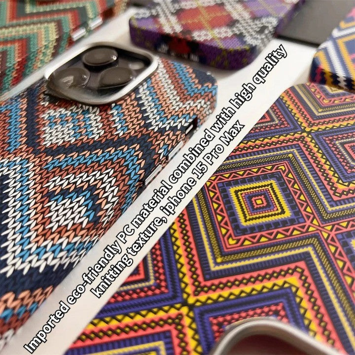 BowLift | Carbon Weave Sleek Texture iPhone Case